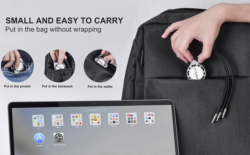 retractable usb c charging cable multi usb fast charger cord 3 in1 micro usb phone charger cord