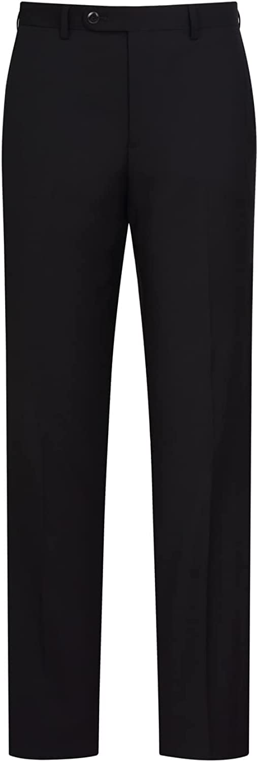 Teemlanny Men's 3 Piece Slim Fit Suit Set Two Button Solid Jacket Blazer Vest & Pants