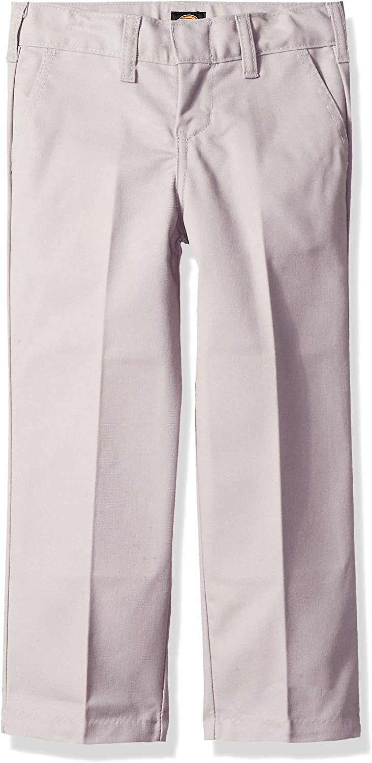 Dickies Boys' Big Flex Waist Flat Front Pants