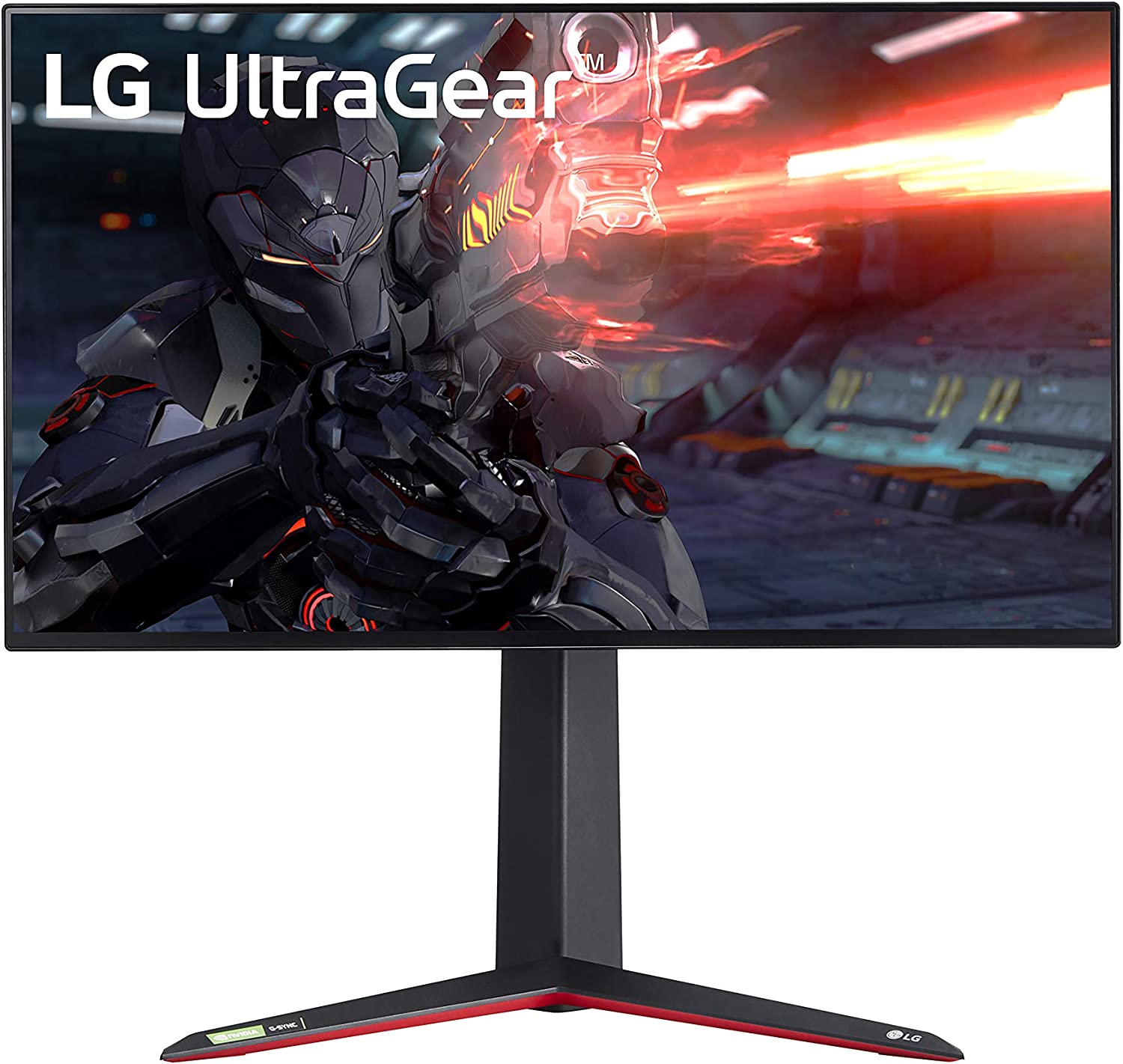 LG 27GN950-B UltraGear Gaming Monitor 27” UHD (3840 x 2160) Nano IPS Display, 1ms Response Time, 144Hz Refresh Rate, G-SYNC Compatibility, AMD FreeSync Premium Pro, Tilt/Height/Pivot Adjustable Stand
