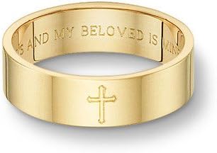 Song of Solomon Wedding Band Ring