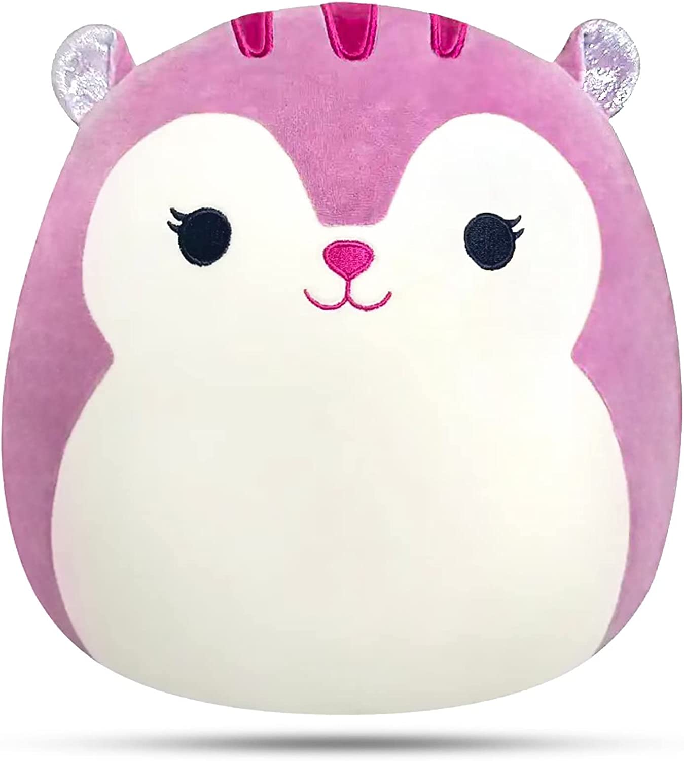 12&#34; The Purple Squirrel Soft and Squishy Plush Toy Pillow Pet Stuffed Animal Toy-Great Gift for Kids